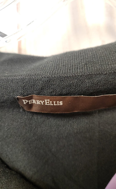 Perry Ellis Men's Size XL Black Sweater