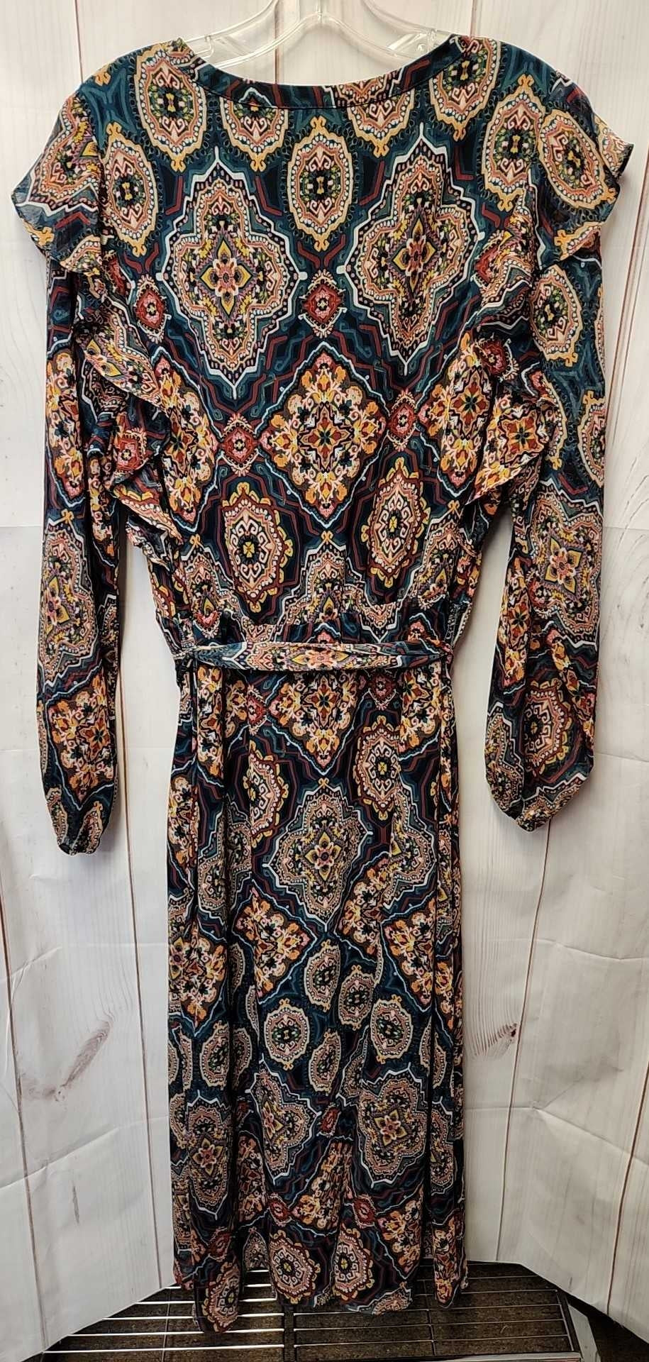 Loft Women's Size XL Green Dress