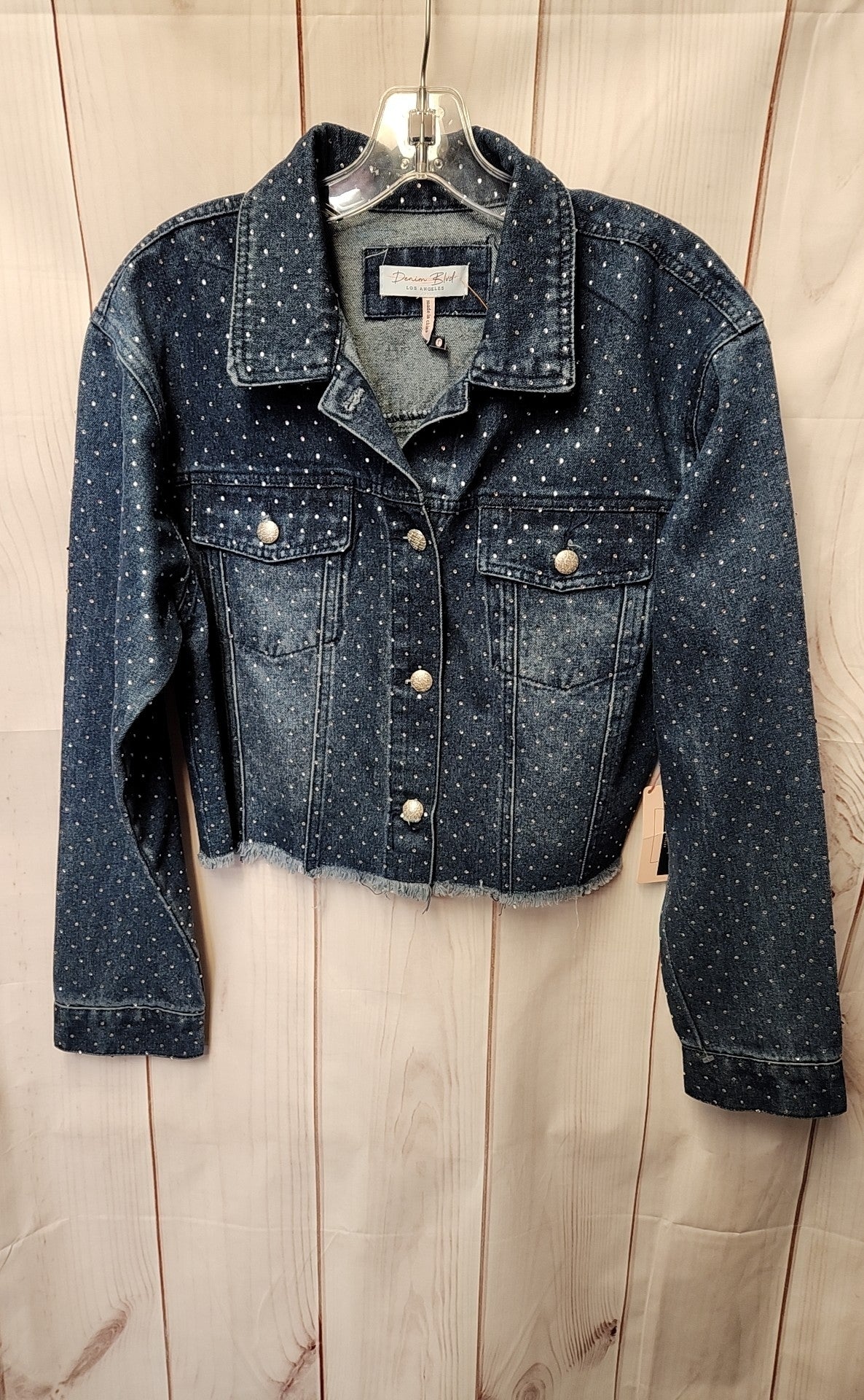 Denim Blvd Women's Size L Blue Jacket