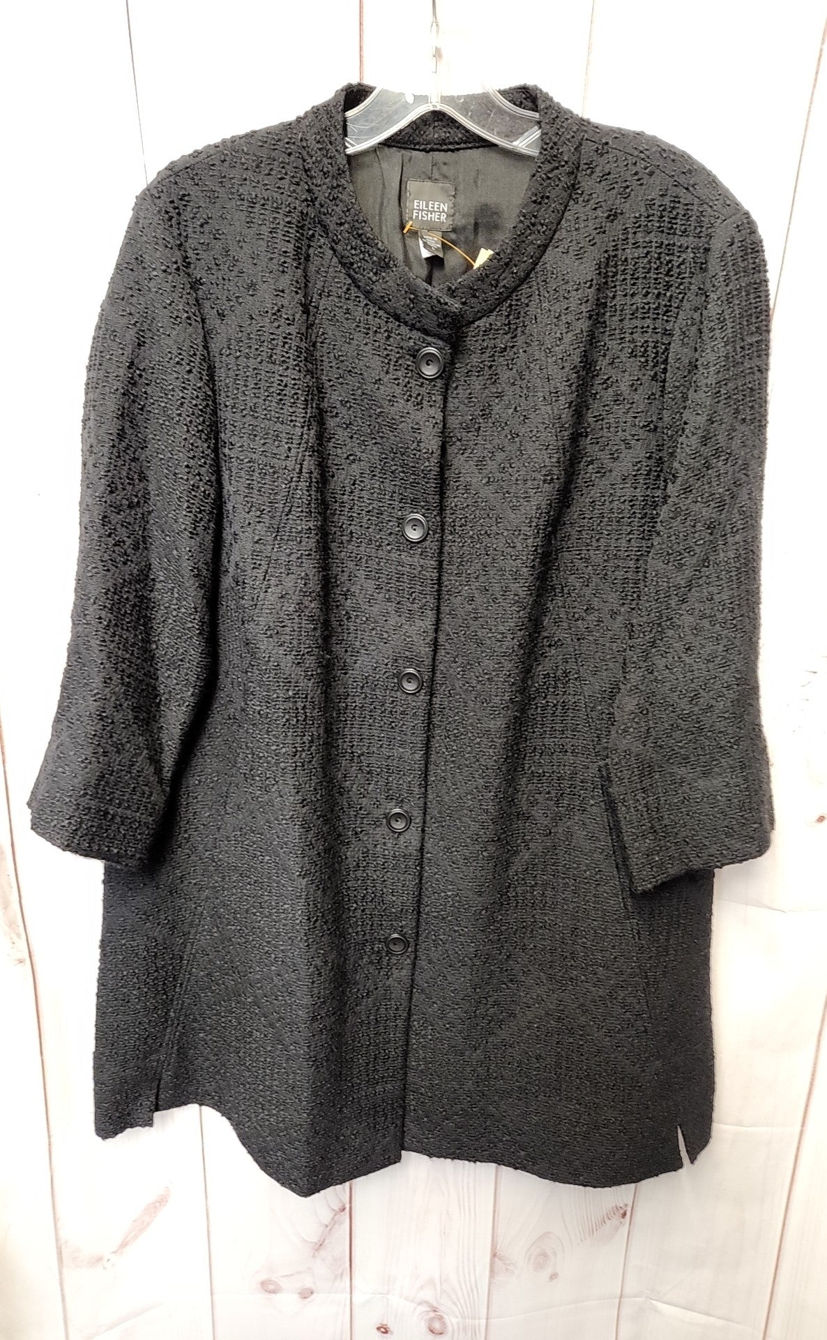 Eileen Fisher Women's Size L Black Jacket