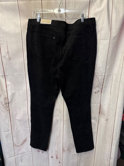 NWT Chico's Women's Size 3 = 16 Black Pants