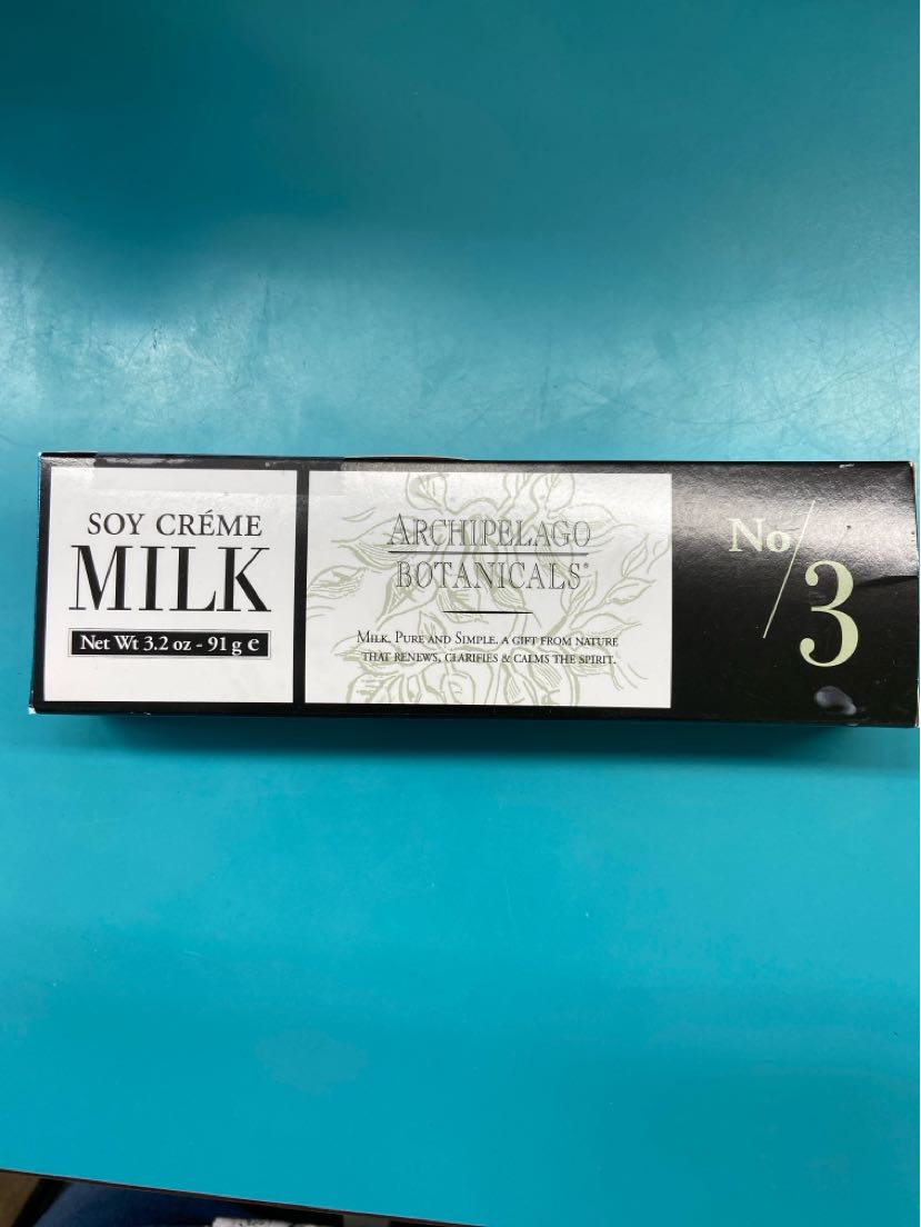 NIB Archipelago Botanicals Soy Milk Hand Creme 3.2 oz Cosmetic