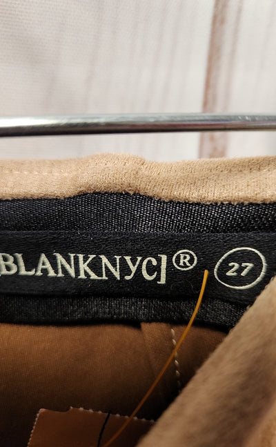 Blank NYC Women's Size 27 (3-4) Tan Pants