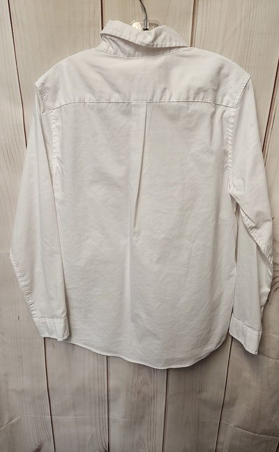 Vineyard Vines Boy's Size 12/14 White Shirt