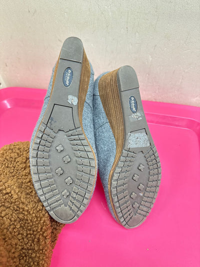 Dr Scholls Women's Size 7-1/2 Gray Boots