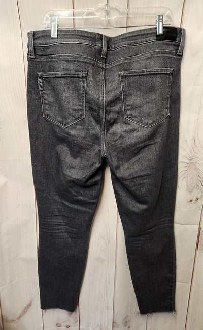Paige Women's Size 34 (18/1X) Black Jeans Hoxton Ankle
