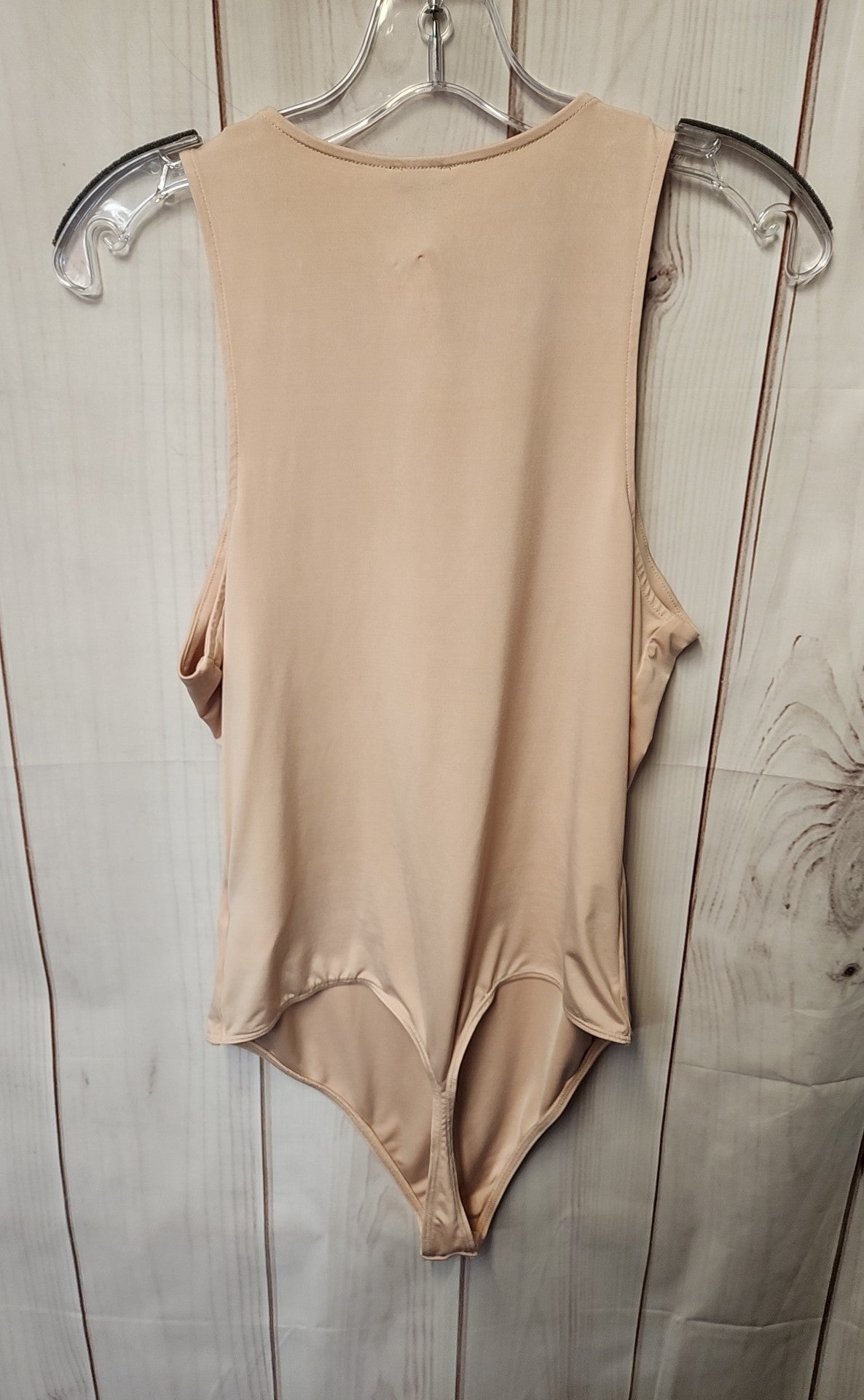 Express Women's Size L Peach Bodysuit