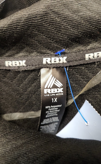 Rbx Women's Size 1X Black Sweatshirt