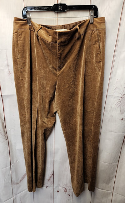 Coldwater Creek Women's Size 16 Brown Pants