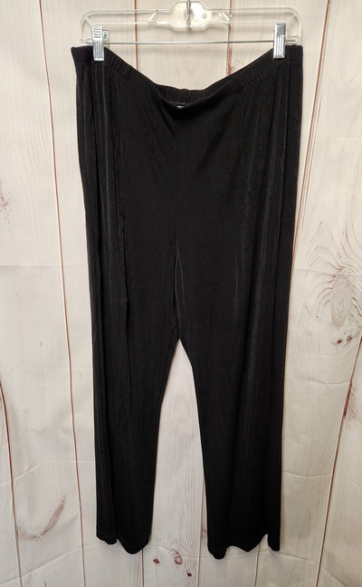 Chico's Travelers Women's Size 3 = US 16 Black Pants