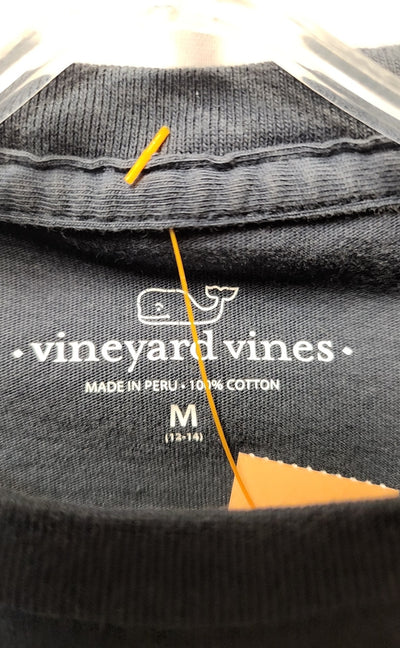 Vineyard Vines Boy's Size 12/14 Navy Shirt