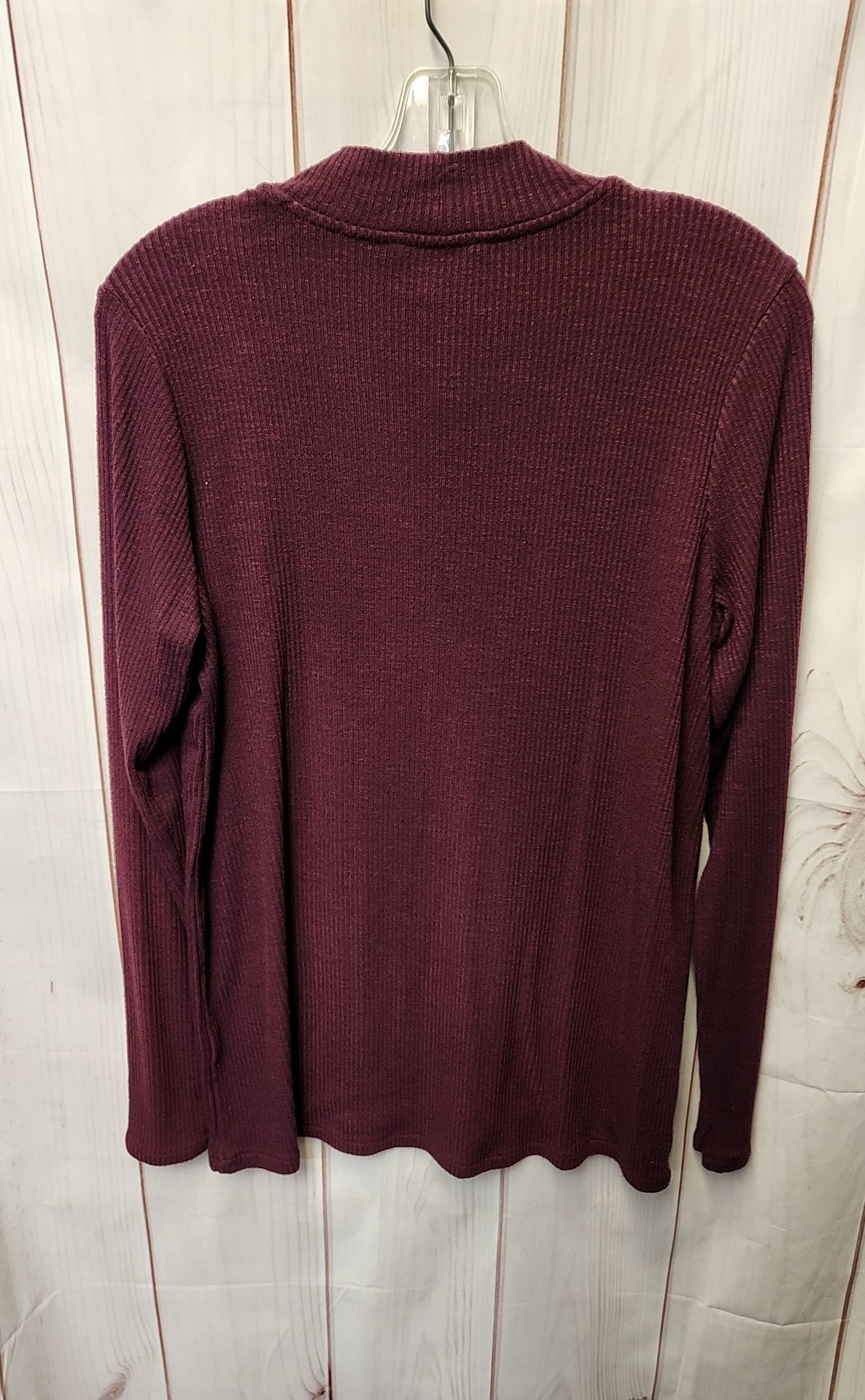 Calvin Klein Women's Size M Purple Long Sleeve Top
