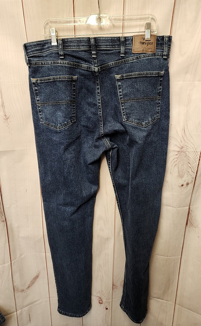 Wrangler Men's Size 36x34 Blue Jeans