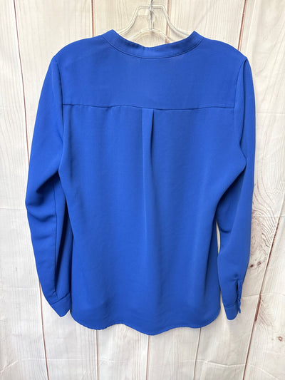 Alfani Women's Size 6 Blue Long Sleeve Top