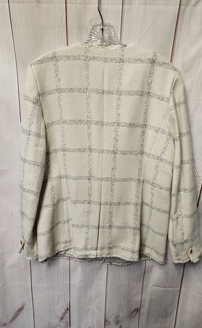 Ann Taylor Women's Size 12 White Jacket
