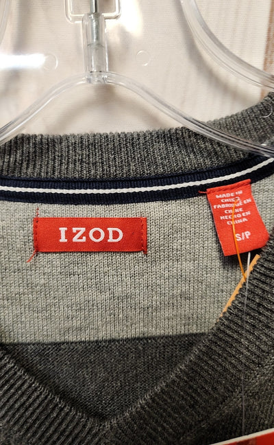 NWT Izod Men's Size S Gray Sweater