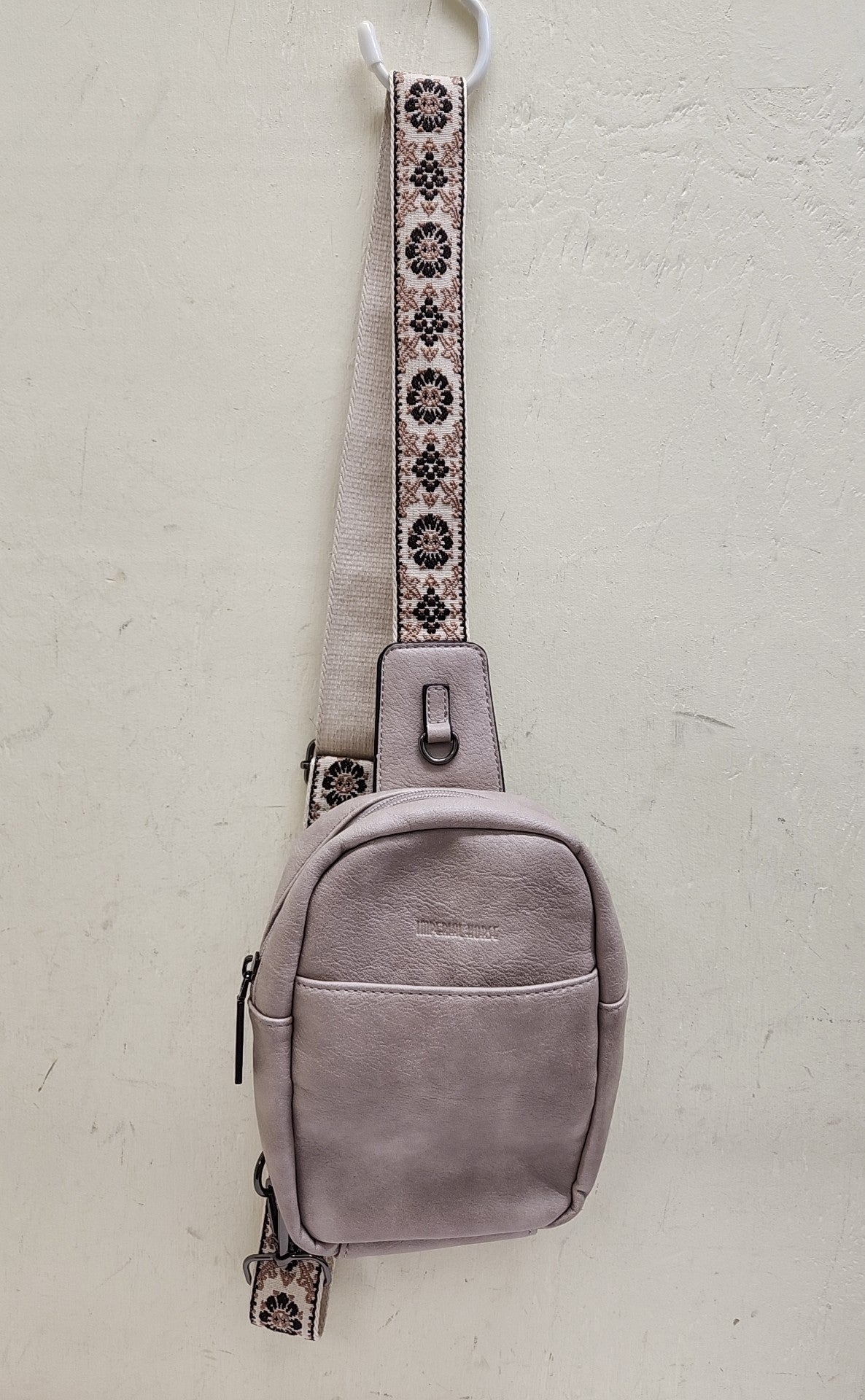 Imperial Horse Beige Crossbody Purse Bag
