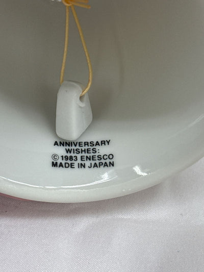 VTG 1983 Enesco Japan Happy Anniversary Bell