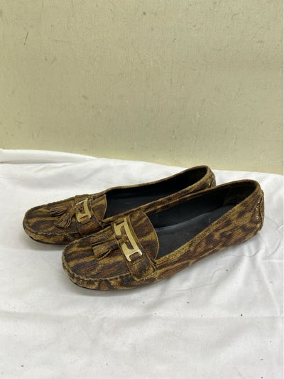 Stuart Weitzman Women's Size 11 Brown Flats