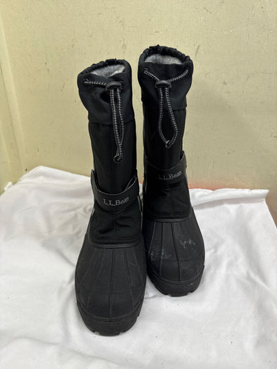 LL Bean Boy's Size 6 Black Boots