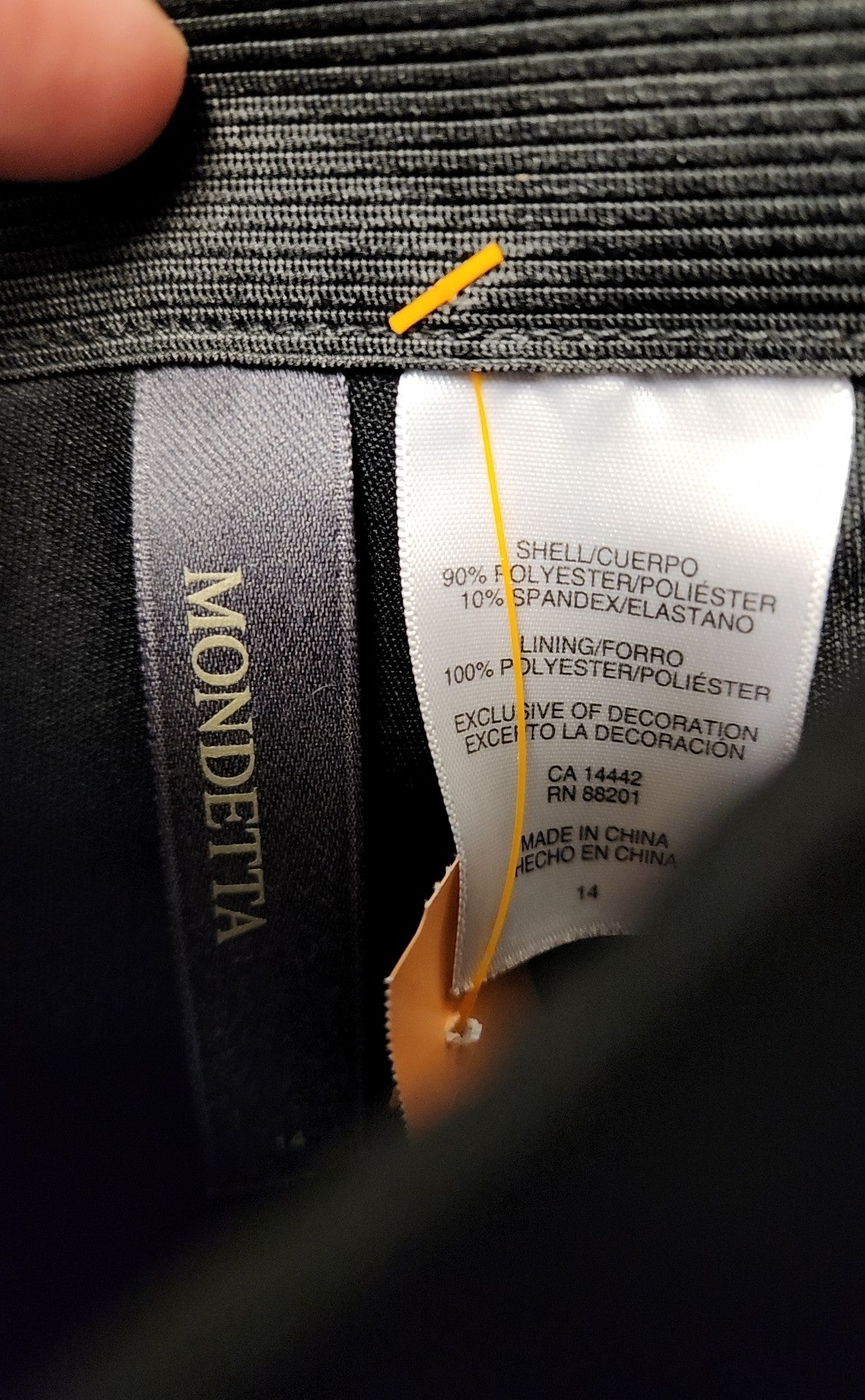 Mondetta Women's Size 14 Black Pants