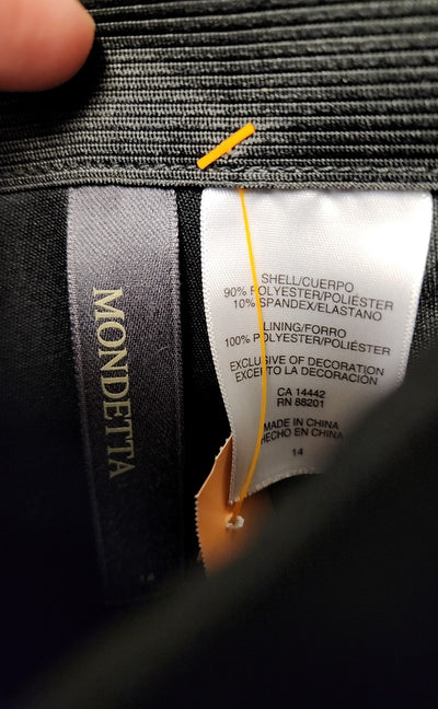 Mondetta Women's Size 14 Black Pants