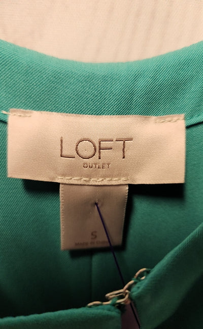 Loft Women's Size S Turquoise Dress
