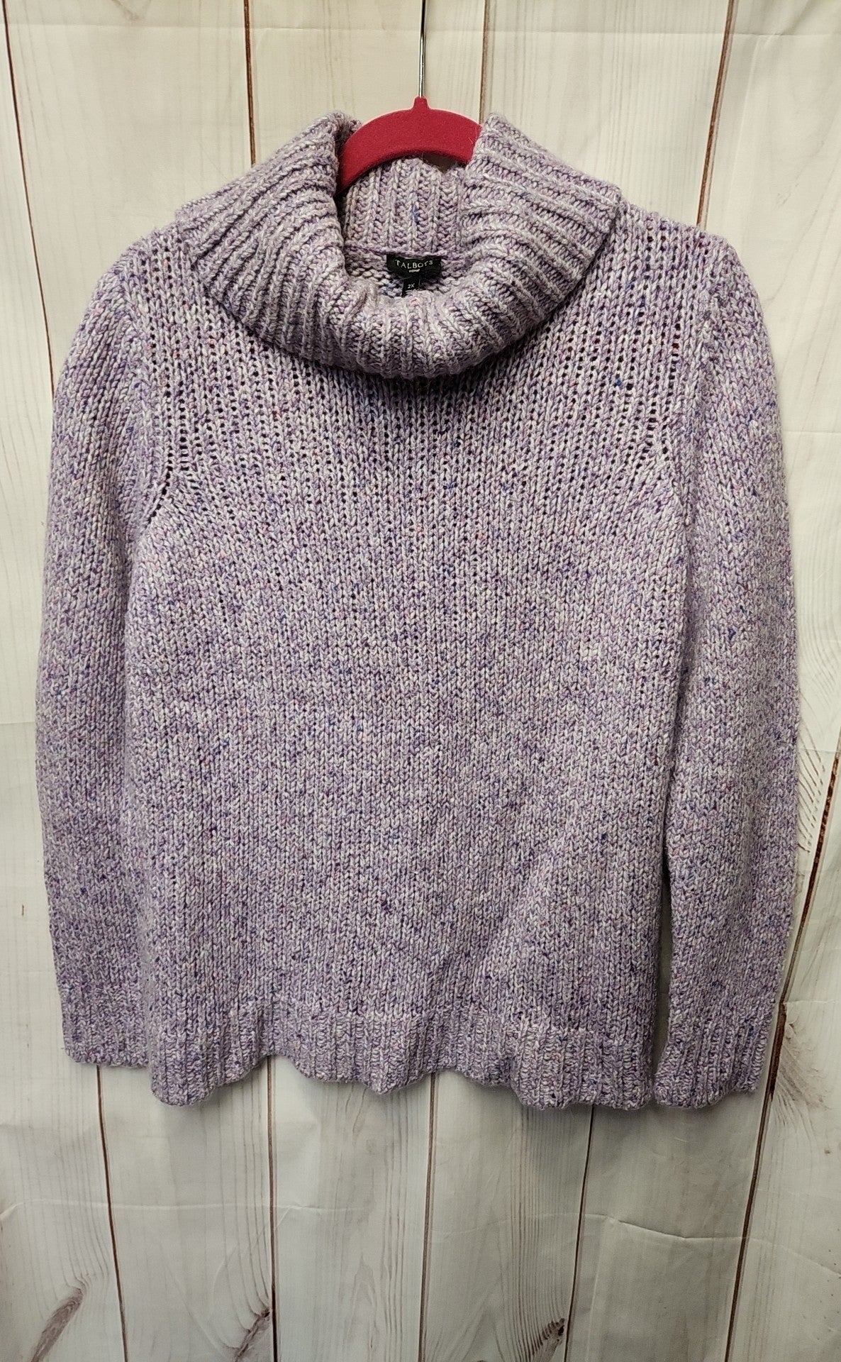 Talbots Women's Size 2X Purple Sweater
