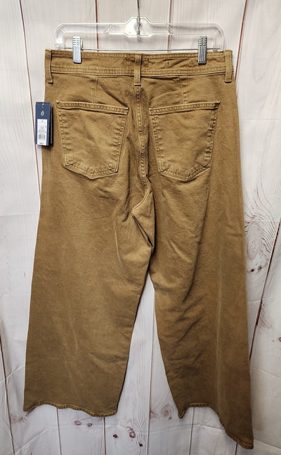 NWT Universal Thread Women's Size 30 (9-10) Tan Jeans Sailor Wide Leg