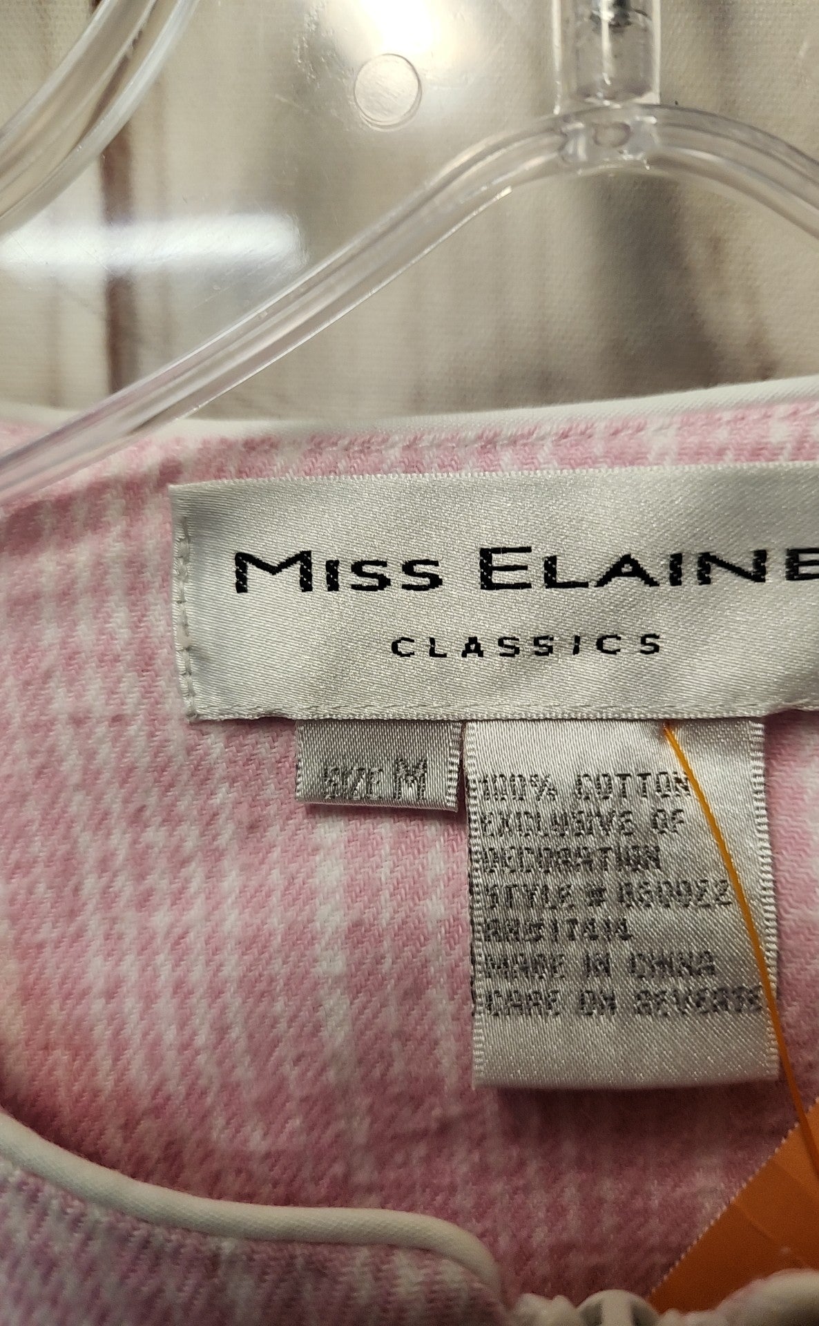 Miss Elaine Women's Size M Pink Nightgown