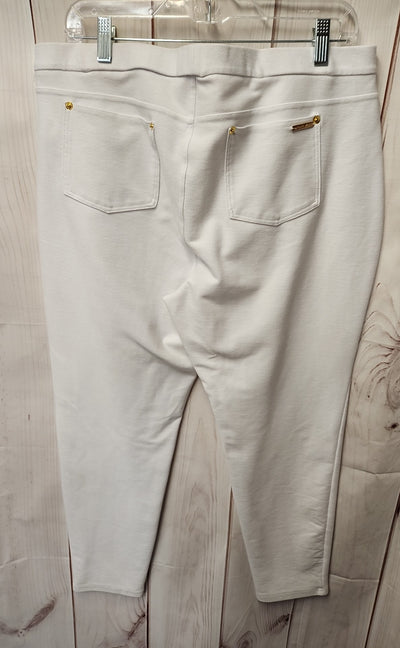 Michael Kors Women's Size XL White Pants