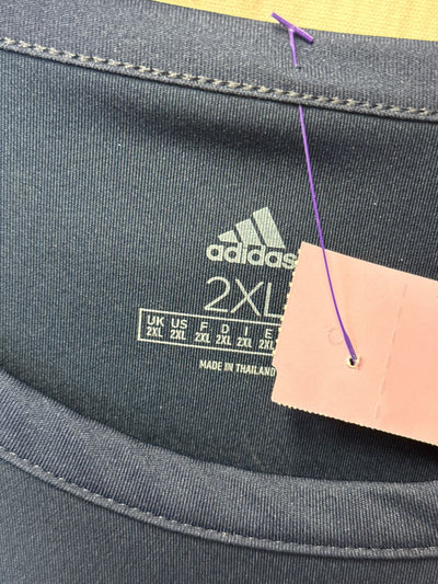 Adidas Men's Size 2X Navy Shirt