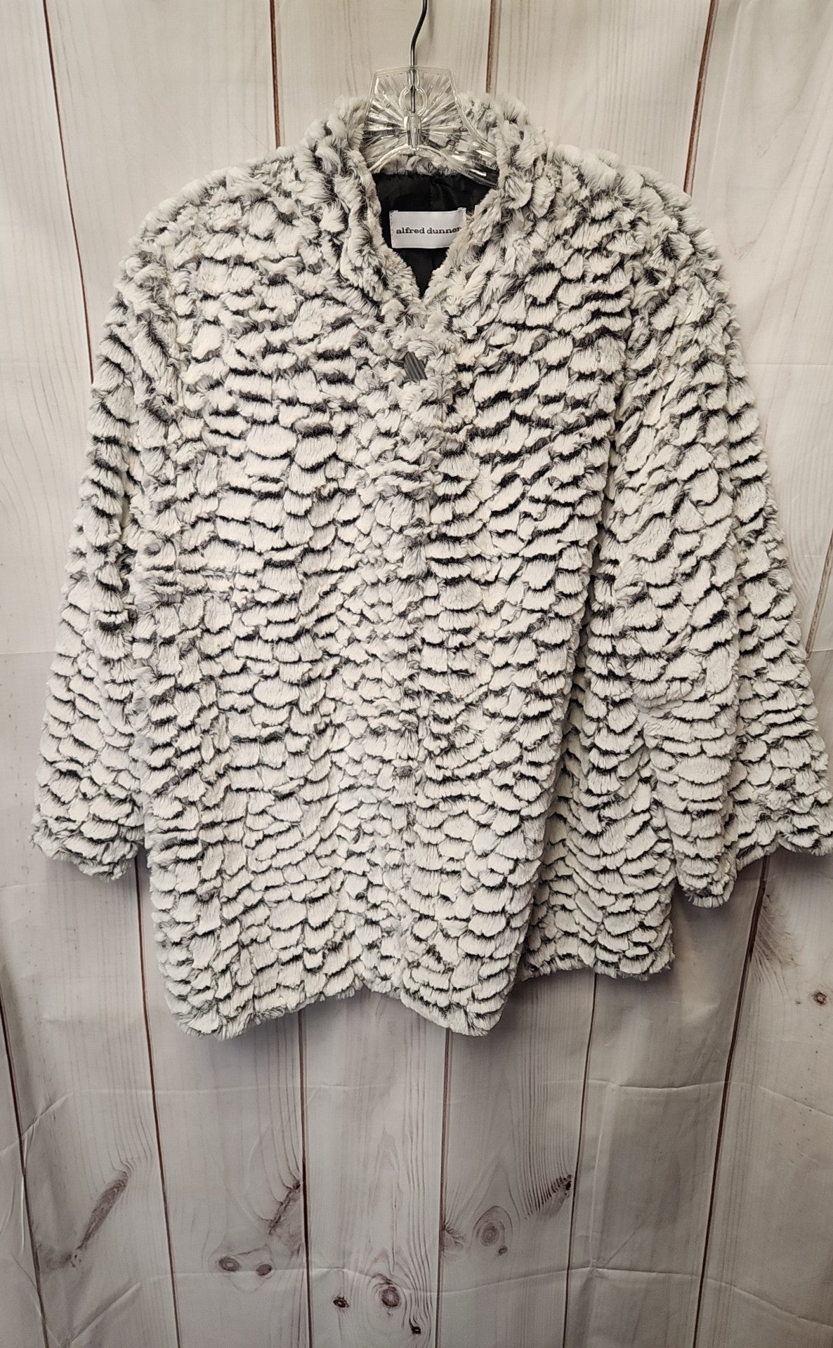 Alfred Dunner Women's Size 18 White Cardigan
