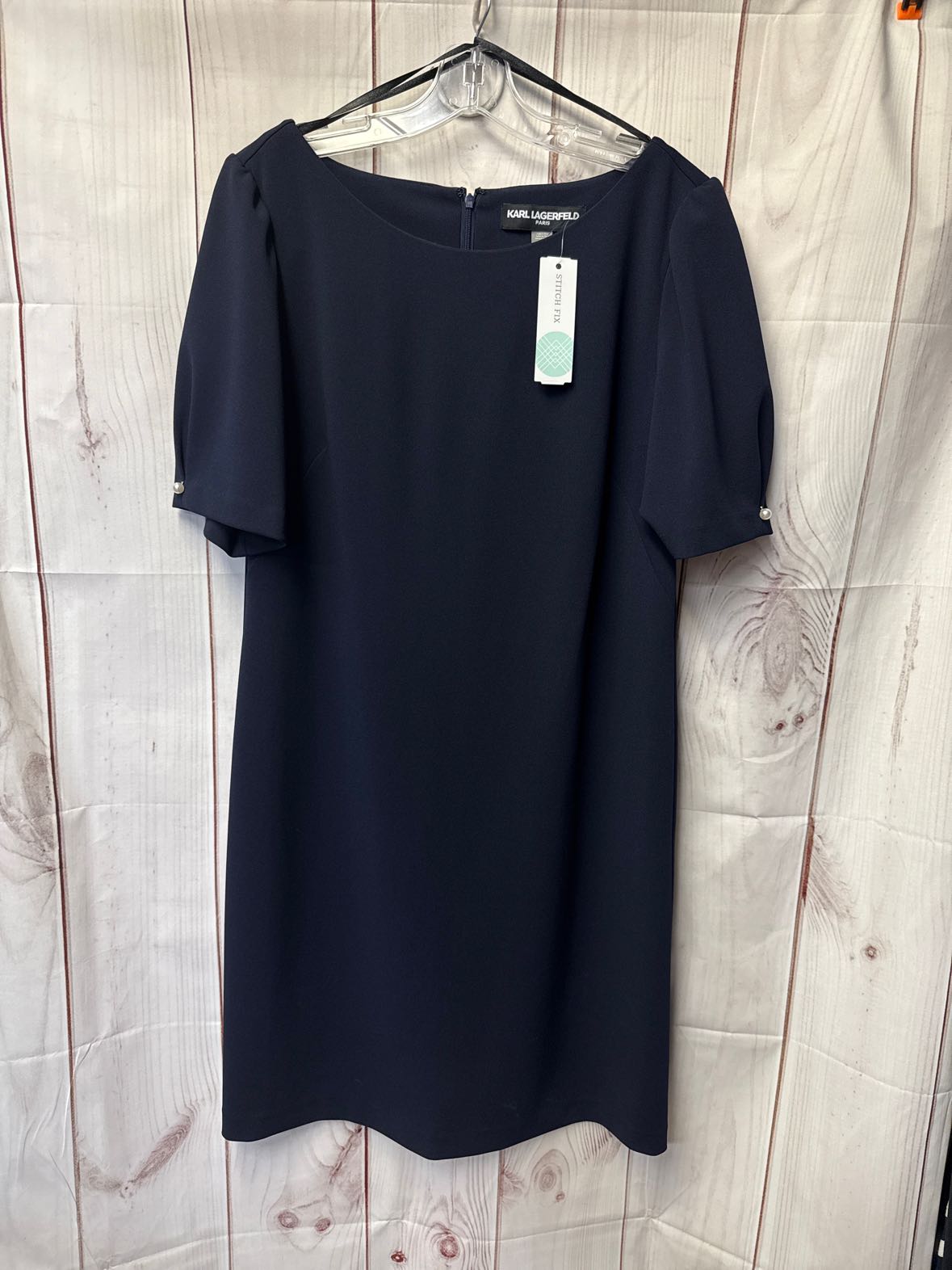 Karl Lagerfeld Women's Size 12 Navy Dress