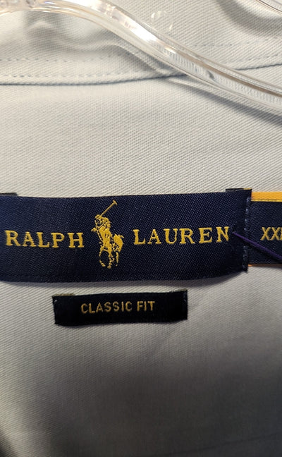 NWT Ralph Lauren Men's Size XXL Light Blue Shirt
