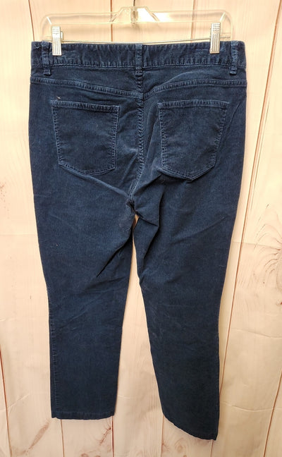 Talbots Women's Size 10 Navy Corduroy Pants