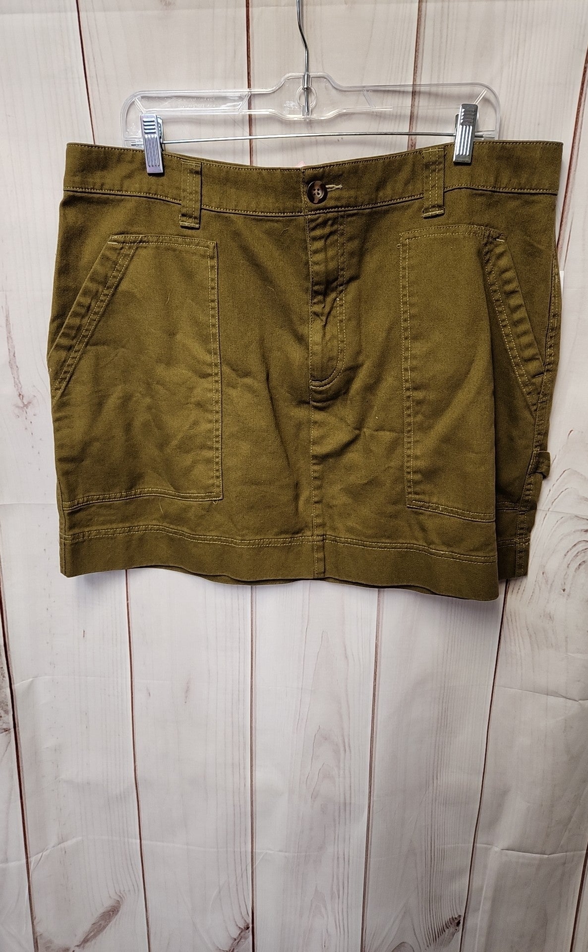 Old Navy Women's Size 16 Olive Green Skirt