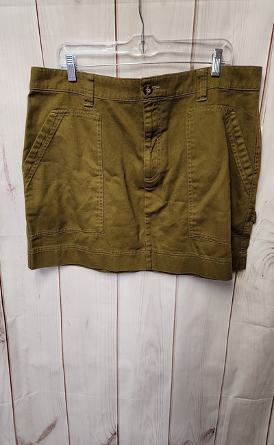 Old Navy Women's Size 16 Olive Green Skirt
