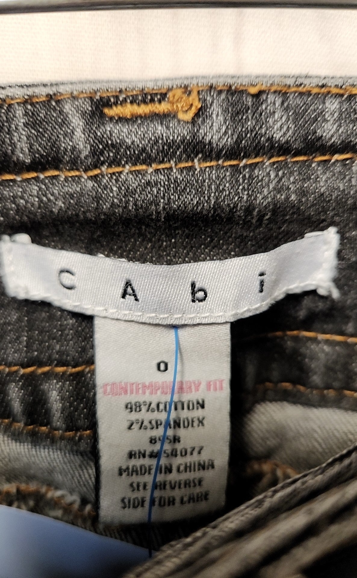 Cabi Women's Size 25 (0) Black Jeans