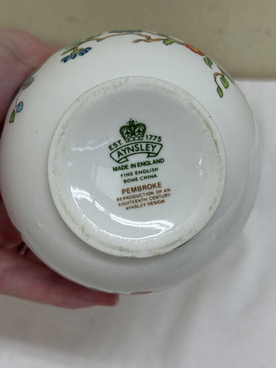 Aynsley Bone China Pembroke Pattern Bud Vase