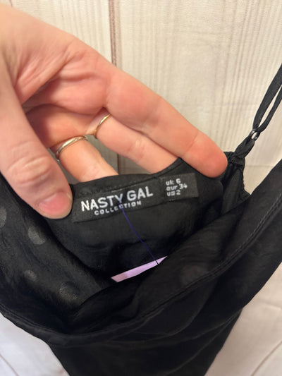 Nasty Gal Women's Size 2 Black Dress