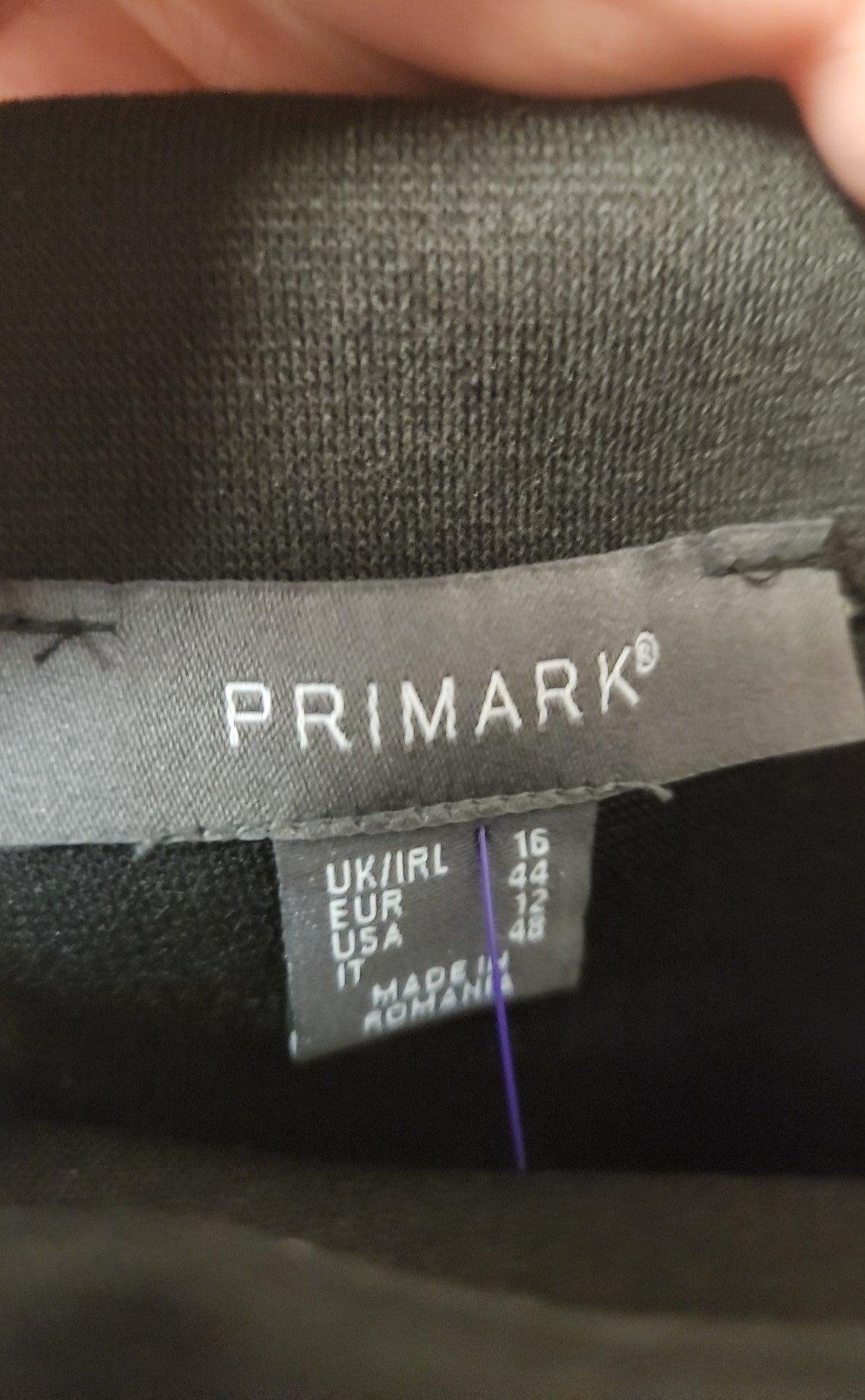 Primark Women's Size 12 Black Dress