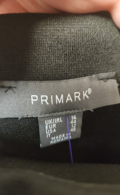 Primark Women's Size 12 Black Dress