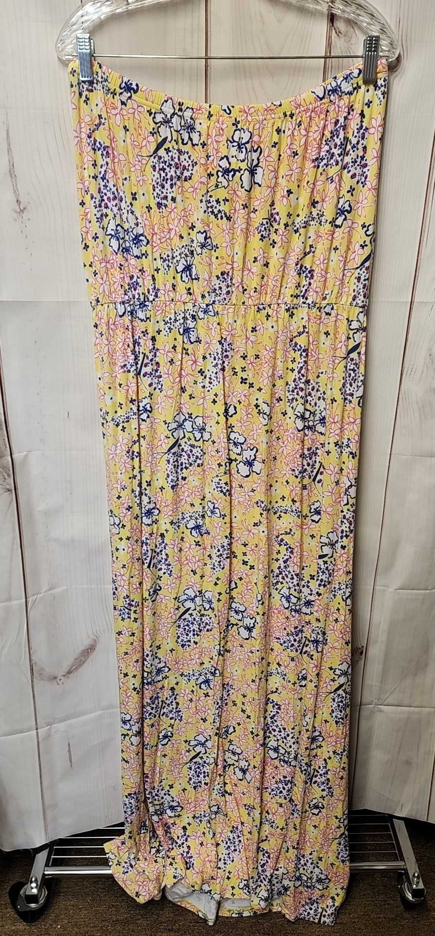 NWT Lilly Pulitzer Women's Size XL Strafruit Yellow Little Lady Marlisa Dress