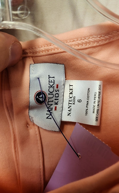 Nantucket Girl's Size 6 Peach Dress