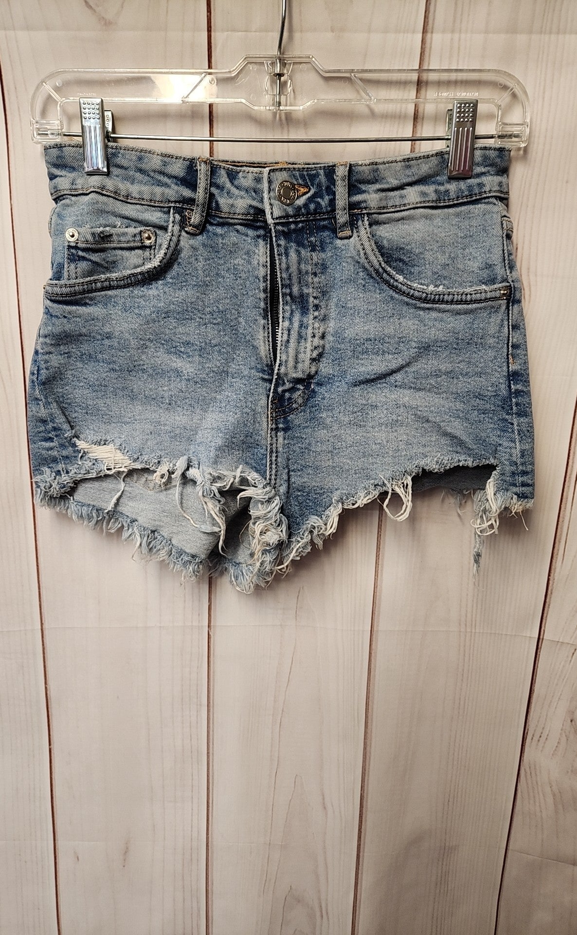 Zara Women's Size 4 Blue Shorts