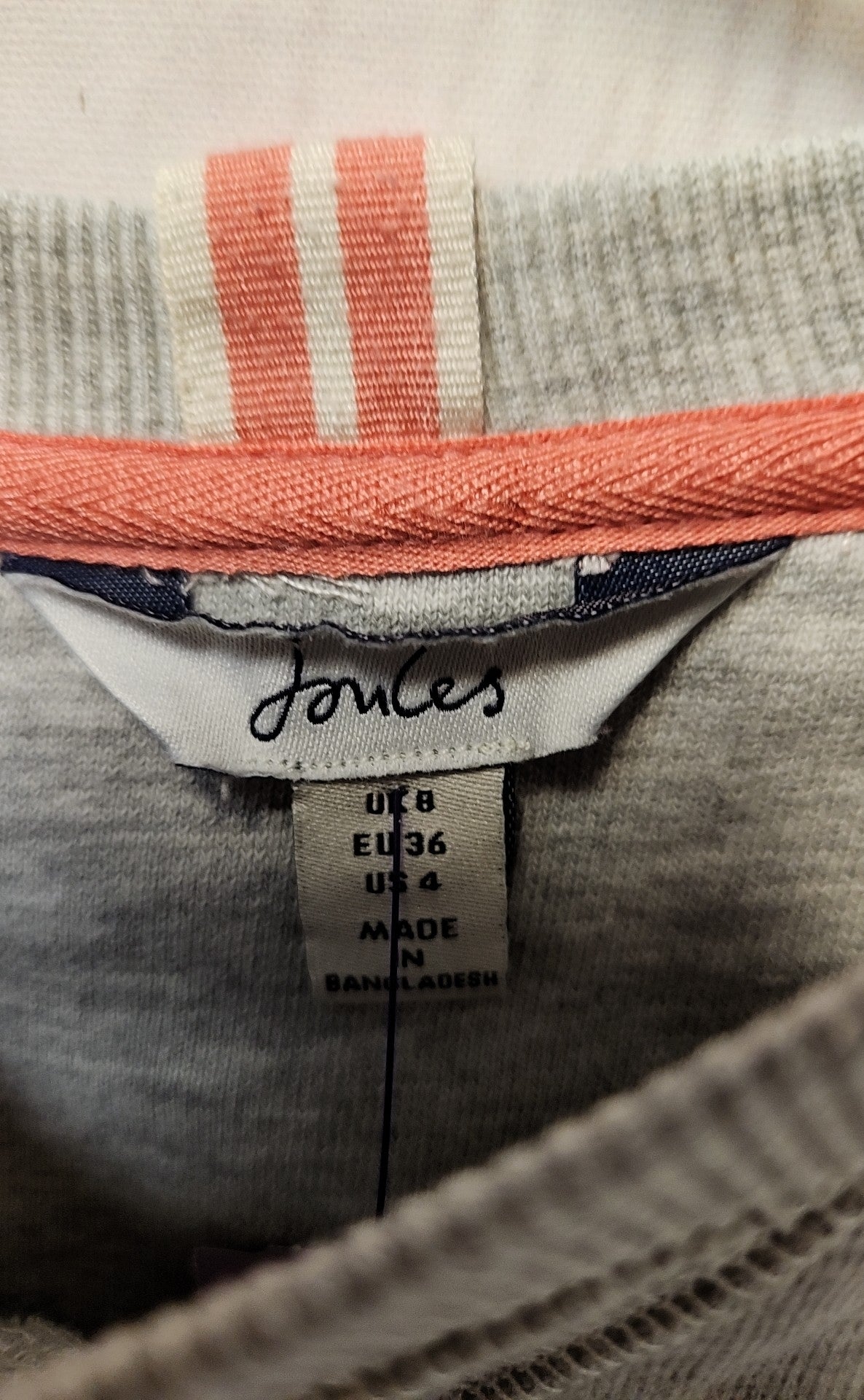 Joules Women's Size 4 Gray Sweatshirt