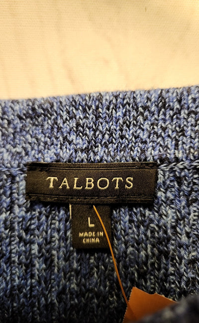 Talbots Women's Size L Blue Sweater