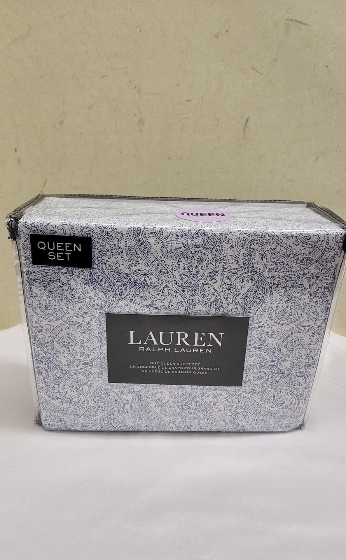 Ralph Lauren Queen Bed Sheet Set