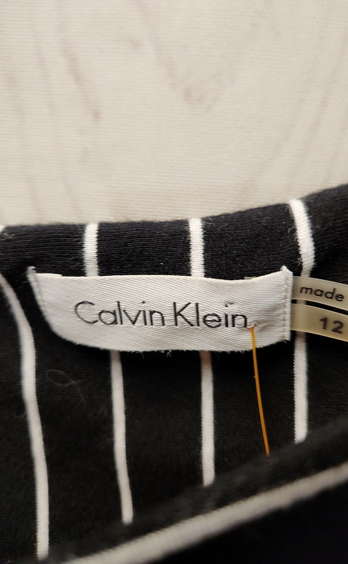 Calvin Klein Women's Size 12 Black Dress